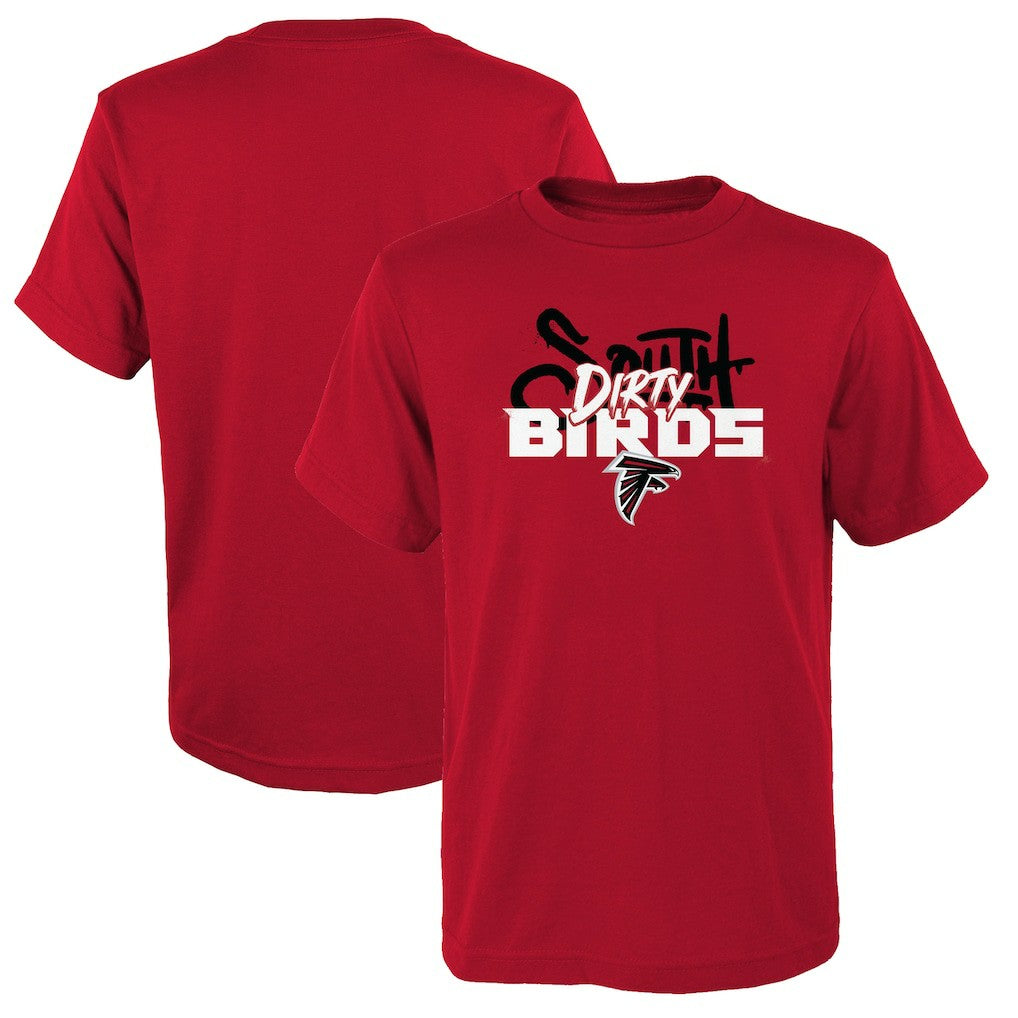 Atlanta Falcons Youth Dirty Birds T-Shirt Red | NFL