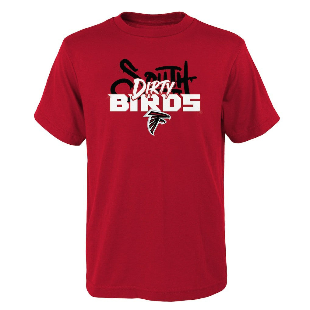 Atlanta Falcons Youth Dirty Birds T-Shirt Red | NFL