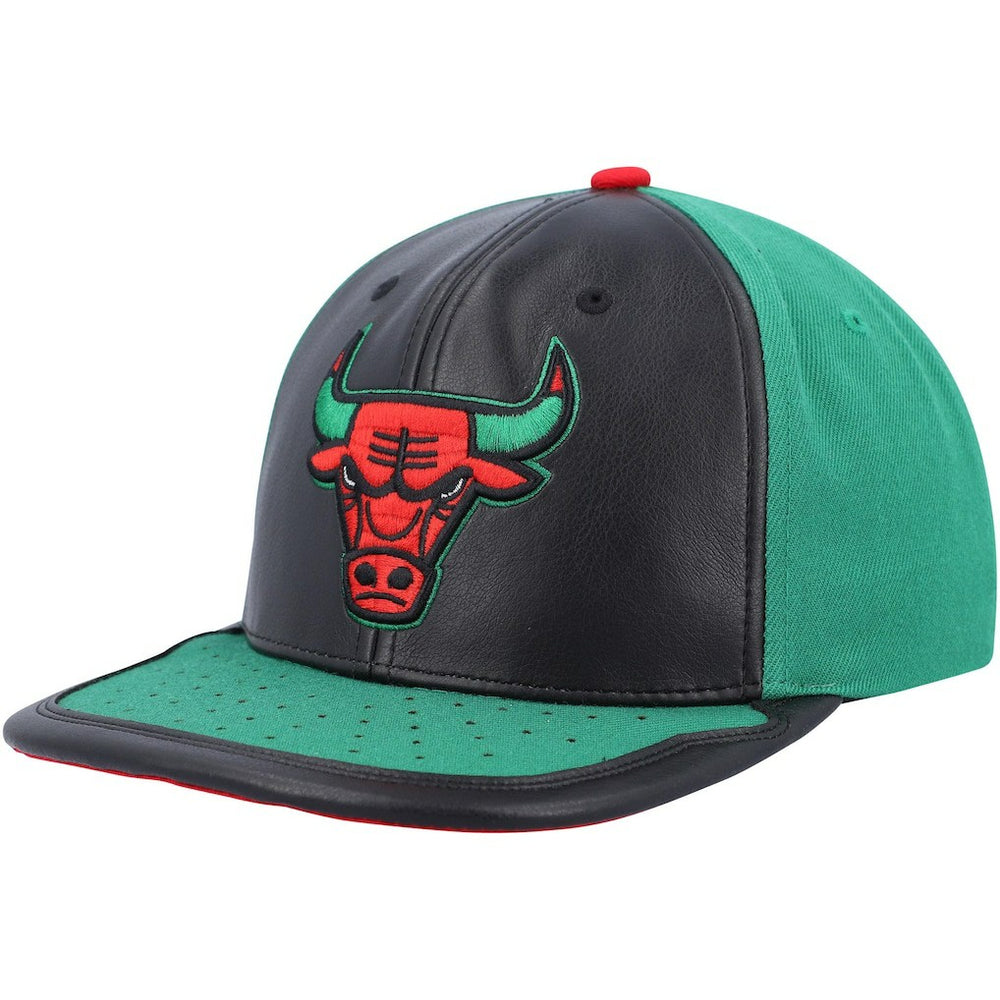 Chicago Bulls Day One Snapback Hat Black/Green - NBA