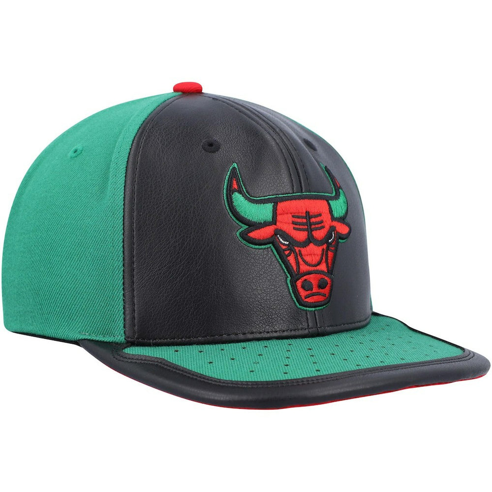 Chicago Bulls Day One Snapback Hat Black/Green - NBA