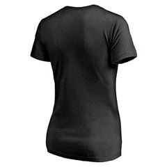 Jacksonville Jaguars Women's Long Stride V-Neck T-Shirt Black | NFL
