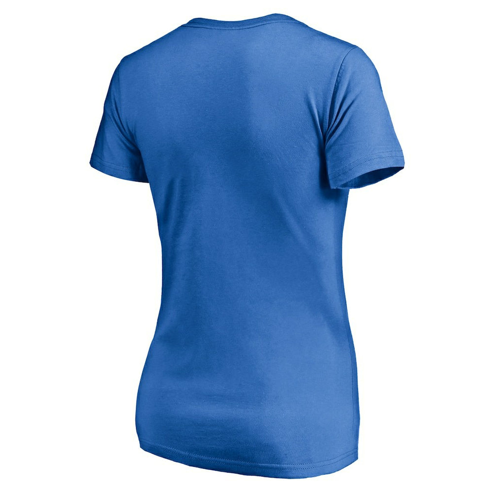 Los Angeles Chargers Women's Long Stride V-Neck T-Shirt Powder Blue | NFL