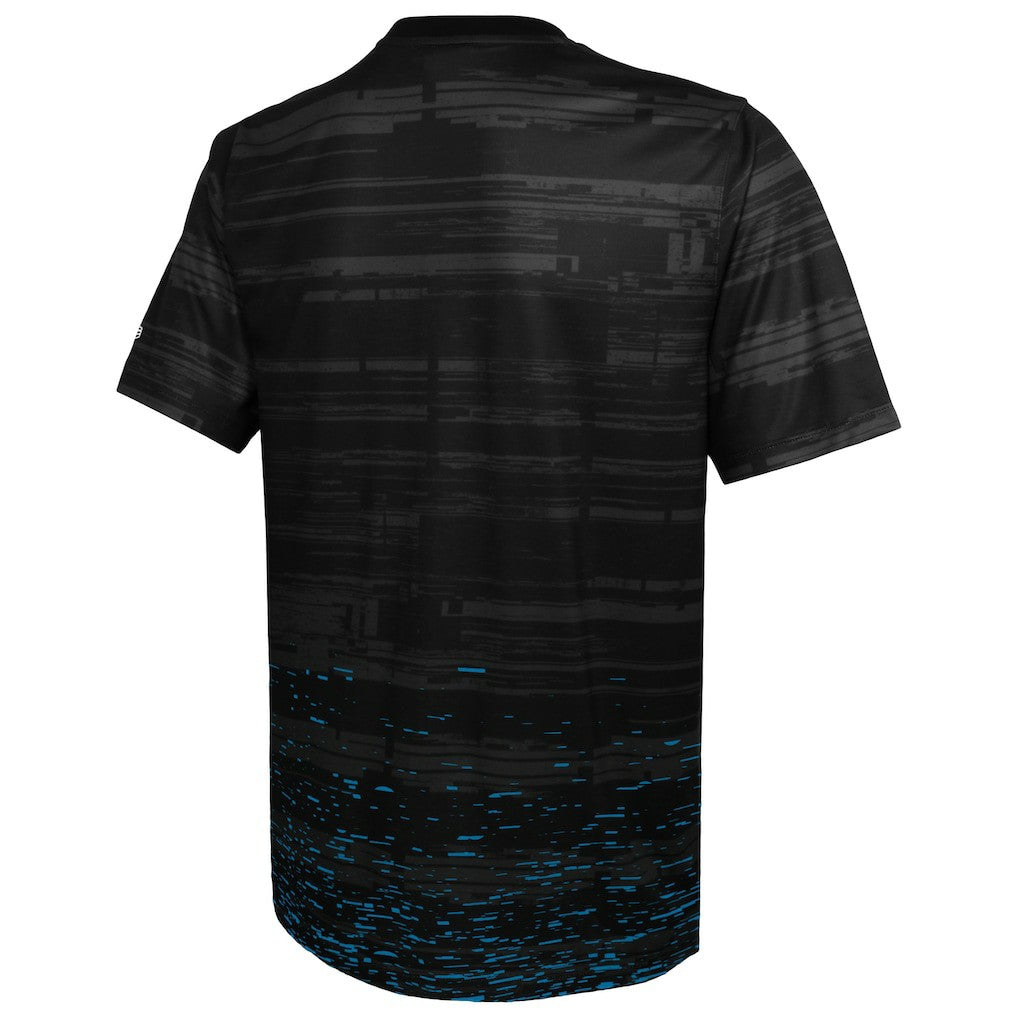 Carolina Panthers New Era Combine Authentic Sweep T-Shirt Black | NFL