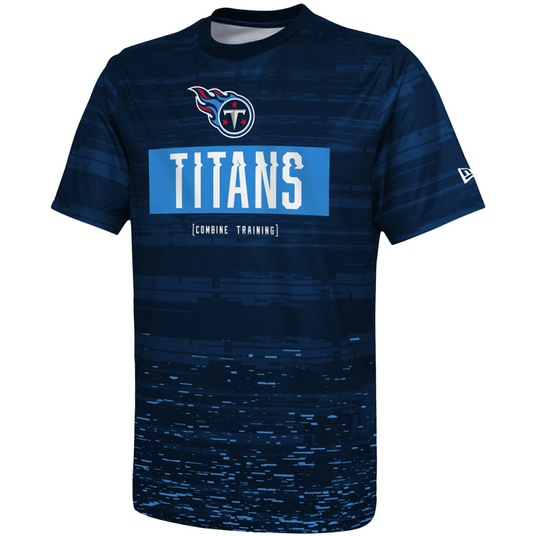 Tennessee Titans New Era Combine Authentic Sweep T-Shirt Navy | NFL