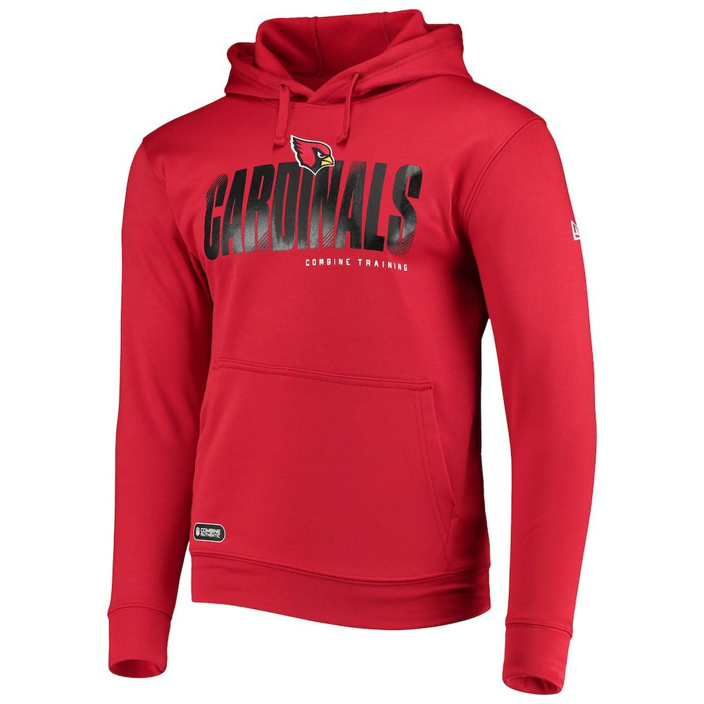 Arizona Cardinals New Era Combine Authentic Hard Hash Pullover Hoodie Cardinal | NFL