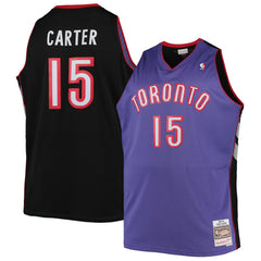 Vince Carter Toronto Raptors Big & Tall 1999/00 Hardwood Classics Swingman Jersey Purple - NBA