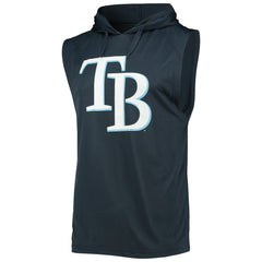 Tampa Bay Rays Stitches Sleeveless Pullover Hoodie - MLB
