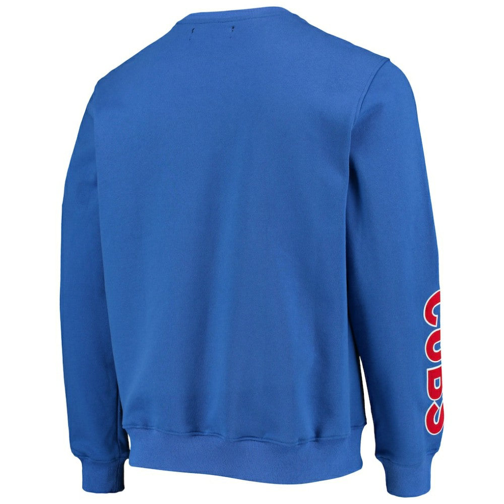Chicago Cubs Pro Standard Stacked Logo Pullover Sweatshirt - MLB