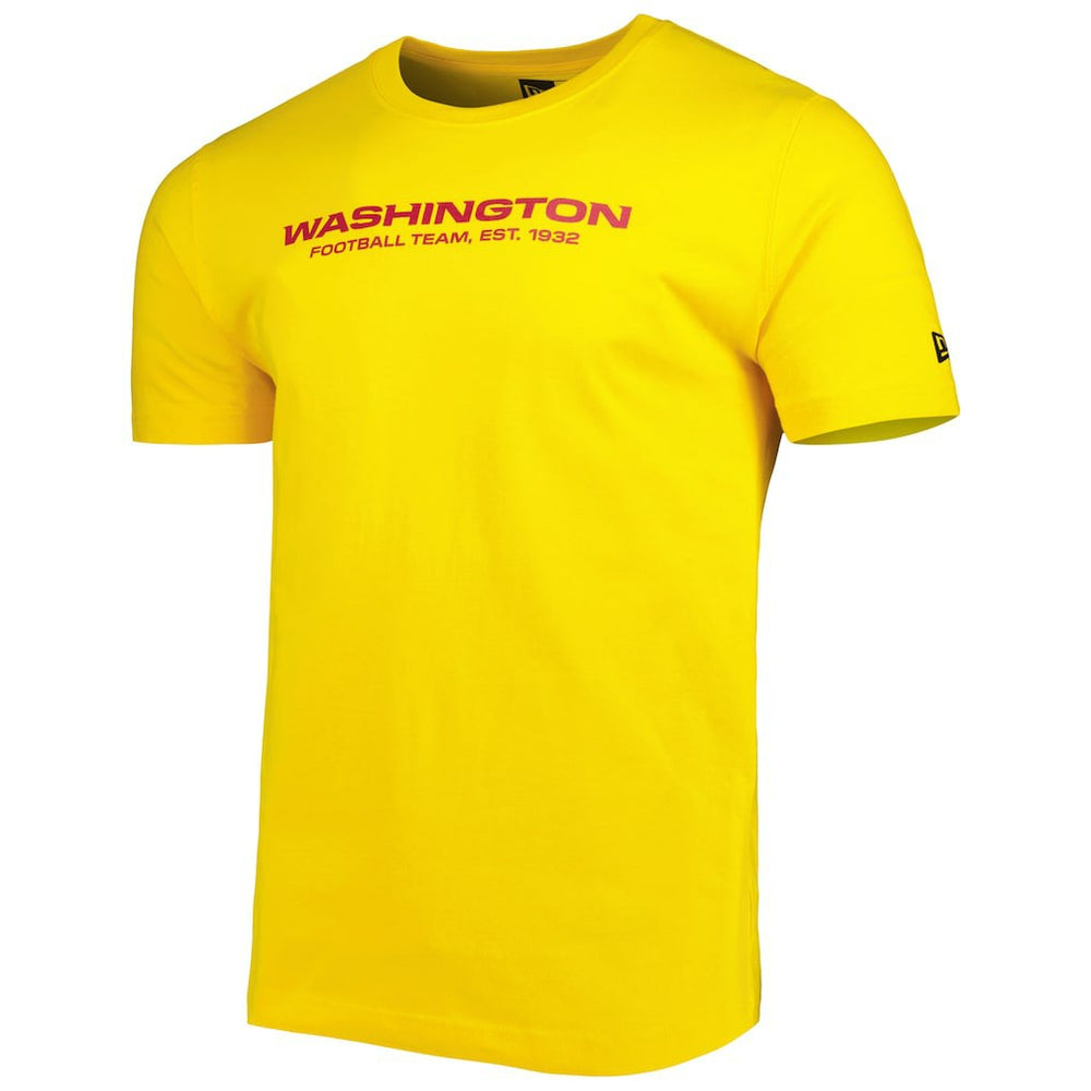 Washington Commanders New Era League Tonal T-Shirt Gold | NFL