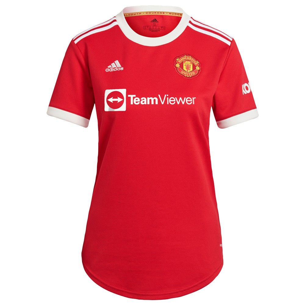Facundo Pellistri Manchester United Women's 2021/22 Home Replica Player Jersey Red | Adidas