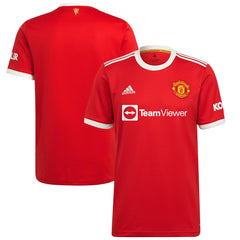 Manchester United 2021/22 Home Replica Jersey Red | Adidas discount