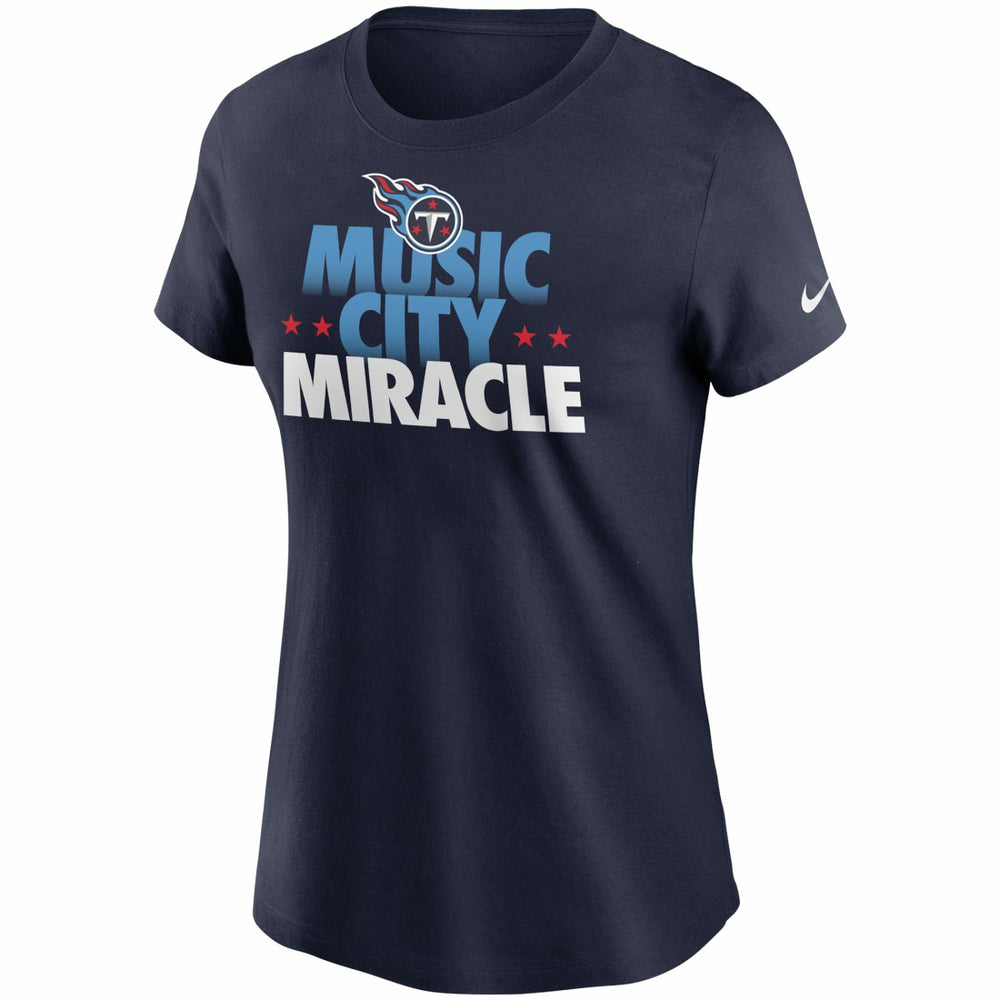 Tennessee Titans Women's Hometown Collection T-Shirt Navy | Nike for Sale