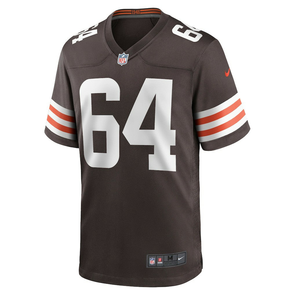 Joe DeLamielleure Cleveland Browns Game Retired Player Jersey Brown | Nike for Sale