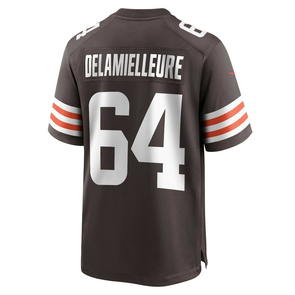 Joe DeLamielleure Cleveland Browns Game Retired Player Jersey Brown | Nike for Sale