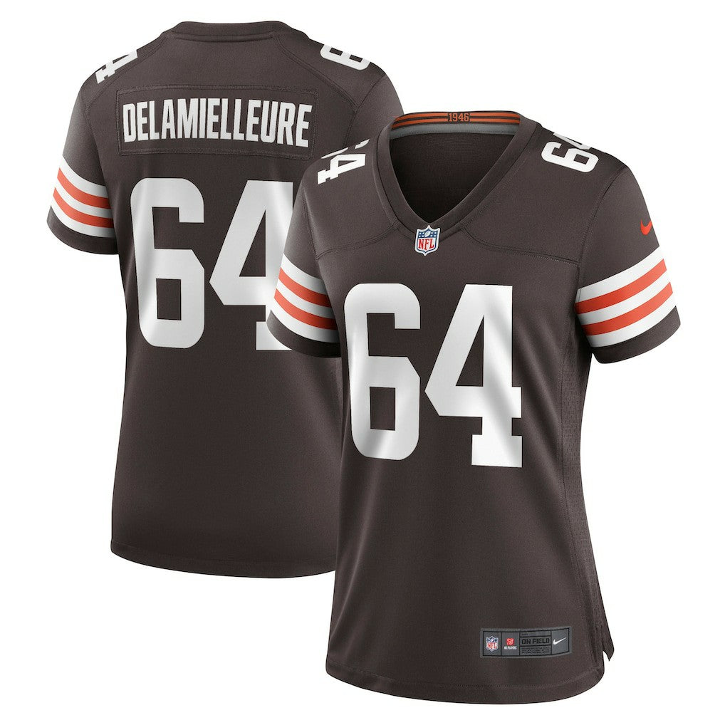 Joe DeLamielleure Cleveland Browns Women's Game Retired Player Jersey Brown | Nike for Sale