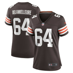 Joe DeLamielleure Cleveland Browns Women's Game Retired Player Jersey Brown | Nike for Sale