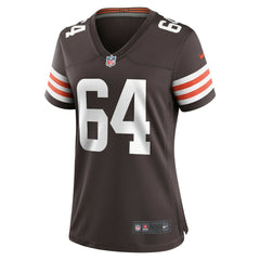 Joe DeLamielleure Cleveland Browns Women's Game Retired Player Jersey Brown | Nike for Sale