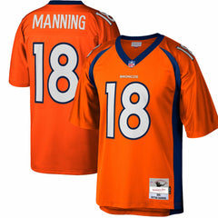 Peyton Manning Denver Broncos Big & Tall 2015 Retired Player Replica Jersey Orange | Mitchell & Ness