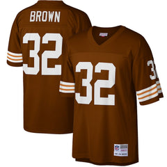 Jim Brown Cleveland Browns Big & Tall 1963 Retired Player Replica Jersey Brown | Mitchell & Ness