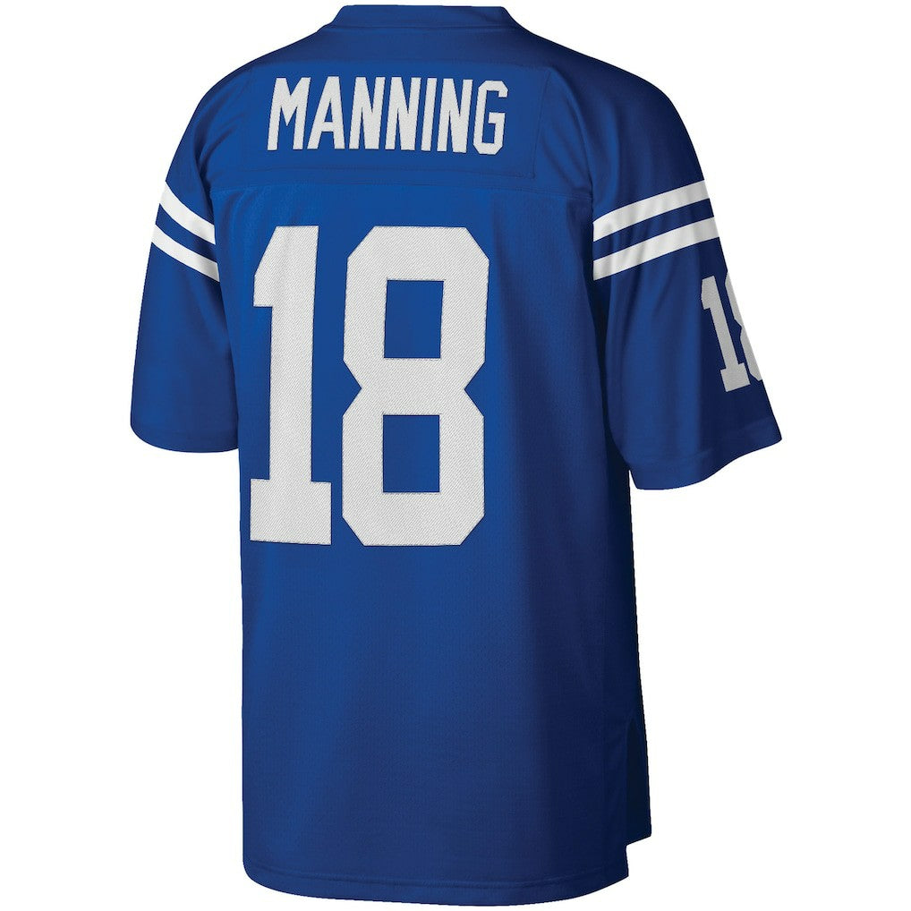 Peyton Manning Indianapolis Colts Big & Tall 1998 Retired Player Replica Jersey Royal | Mitchell & Ness