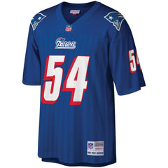 Tedy Bruschi New England Patriots Big & Tall 1996 Retired Player Replica Jersey Royal | Mitchell & Ness