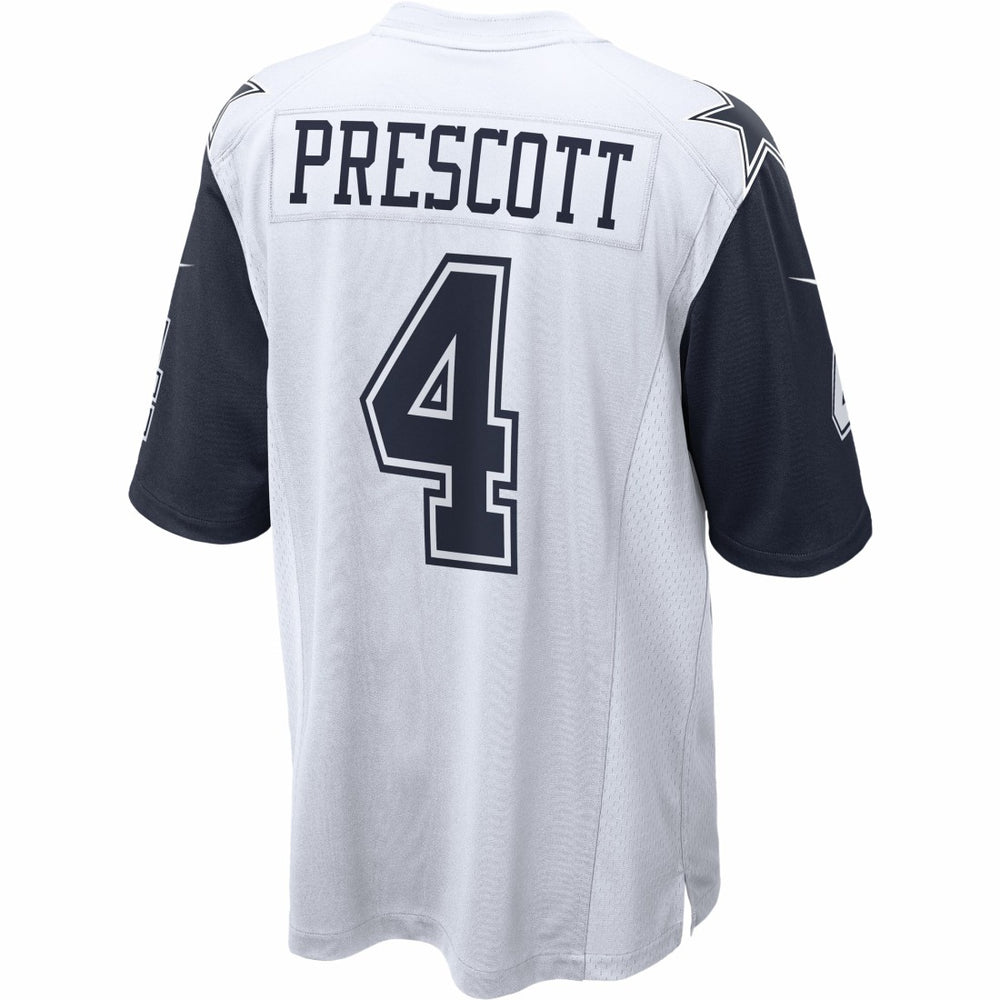 Dak Prescott Dallas Cowboys Alternate Game Team Jersey White | Nike for Sale