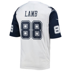 CeeDee Lamb Dallas Cowboys Alternate Game Team Jersey White | Nike for Sale