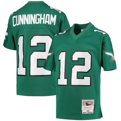 Randall Cunningham Philadelphia Eagles Youth 1990 Retired Player Legacy Jersey Kelly Green | Mitchell & Ness