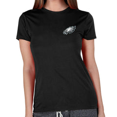 Philadelphia Eagles Concepts Sport Women's Marathon Knit Lounge Top Black | NFL