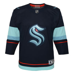 Seattle Kraken Youth Home Premier Jersey - Navy - NHL