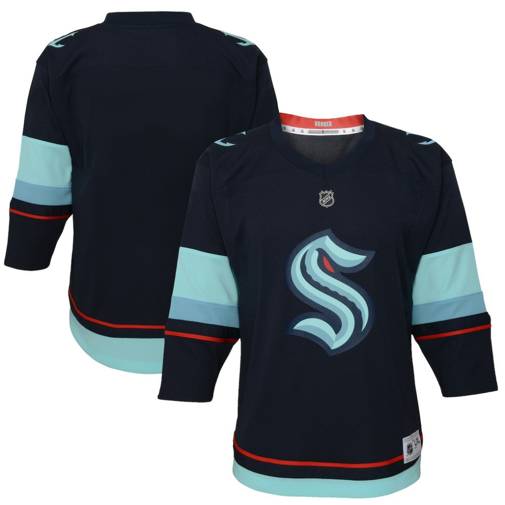 Seattle Kraken Youth Home Replica Jersey - Navy - NHL