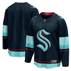 Seattle Kraken Fanatics Home Breakaway Jersey - Deep Sea Blue - NHL