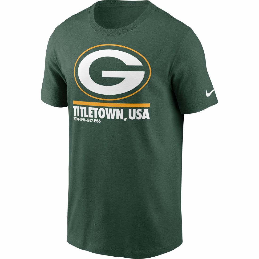 Green Bay Packers Hometown Collection Title Town T-Shirt Green | Nike for Sale