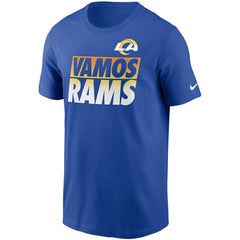 Los Angeles Rams Hometown Collection Vamos T-Shirt Royal | Nike for Sale
