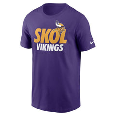 Minnesota Vikings Hometown Collection Skol T-Shirt Purple | Nike for Sale