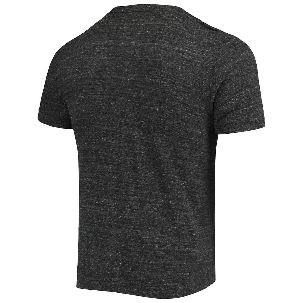 Las Vegas Raiders New Era Helmet Logo Tri-Blend T-Shirt Black | NFL
