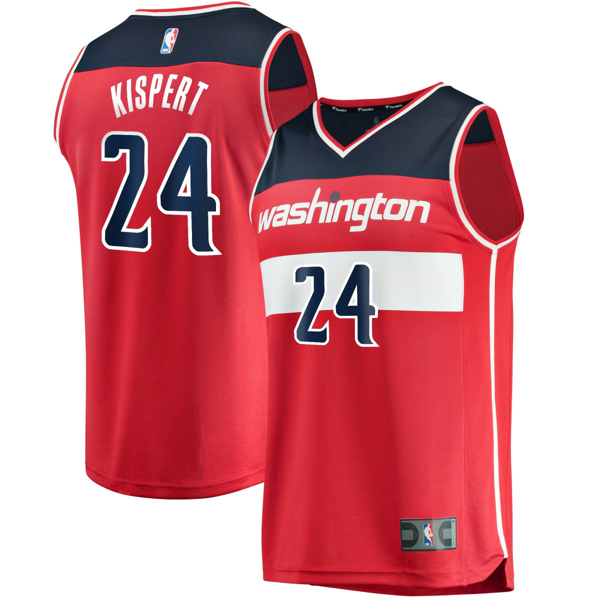 Corey Kispert Washington Wizards Youth Fast Break Replica Jersey Red Icon Edition - NBA