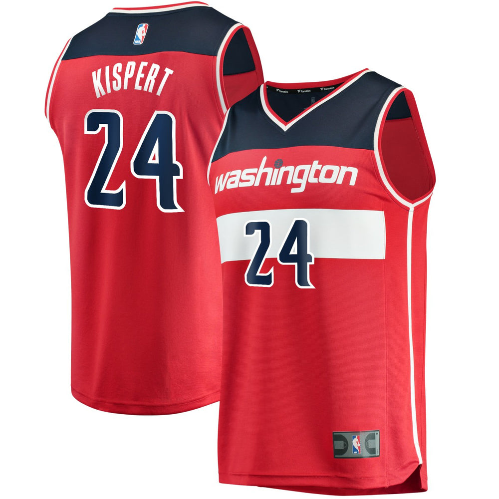 Corey Kispert Washington Wizards Youth Fast Break Replica Jersey Red Icon Edition - NBA