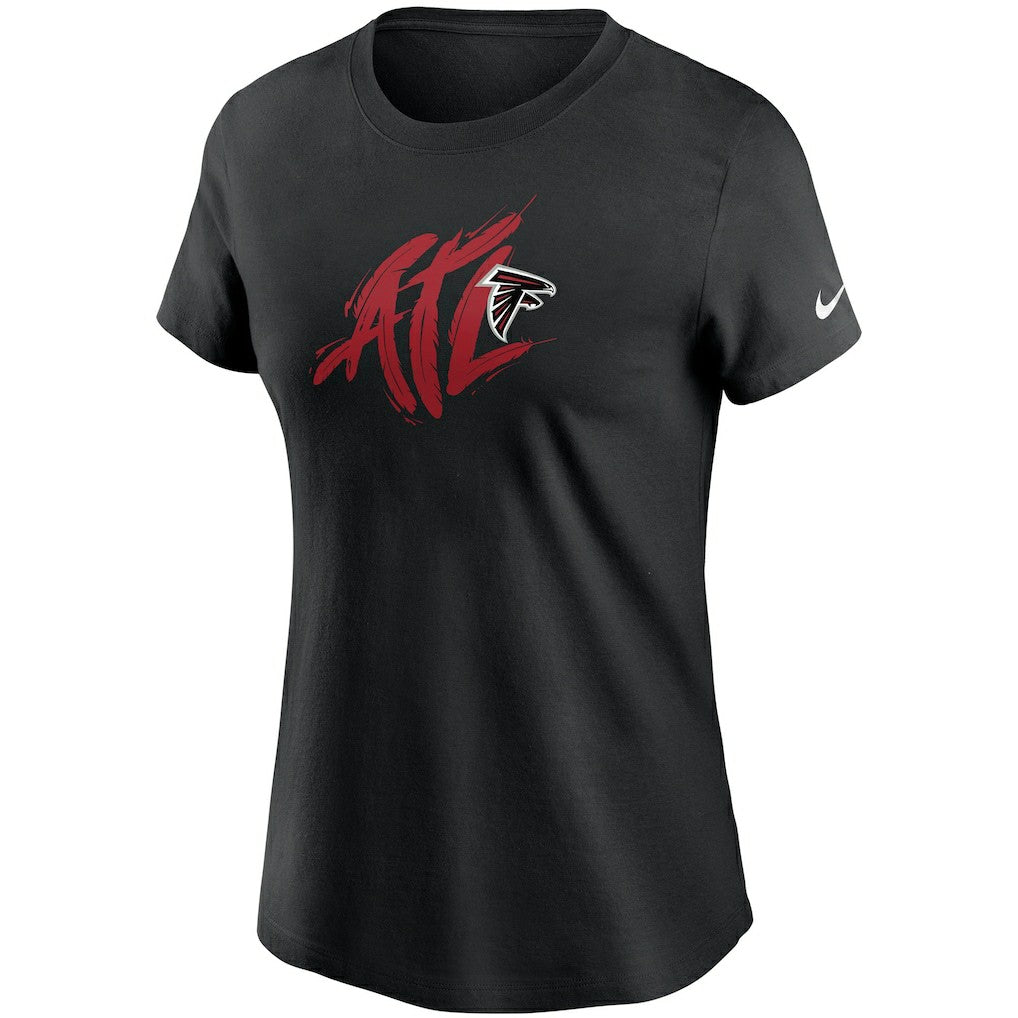 Atlanta Falcons Women's Hometown Collection T-Shirt Black | Nike for Sale