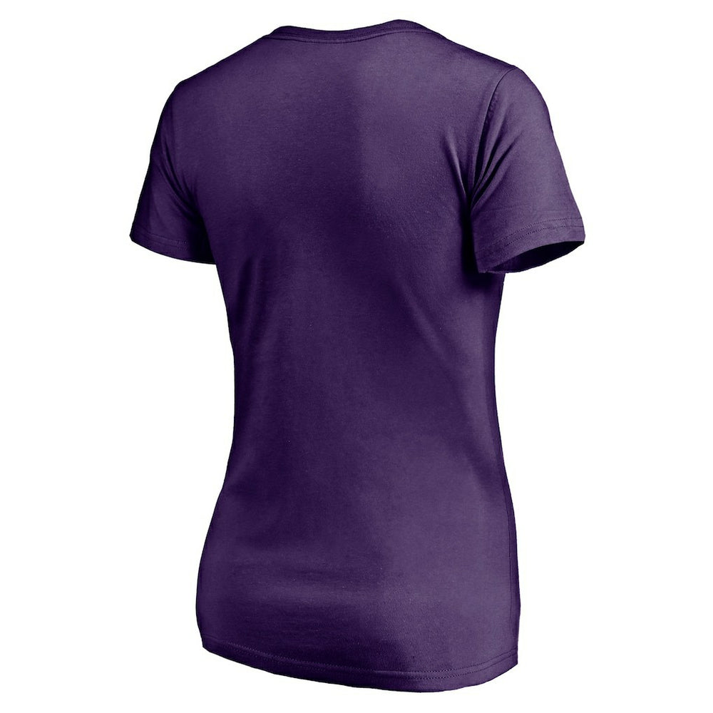 Baltimore Ravens Women's Hometown Collection Wildcat V-Neck T-Shirt Purple | Fanatics