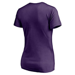 Baltimore Ravens Women's Hometown Collection Wildcat V-Neck T-Shirt Purple | Fanatics