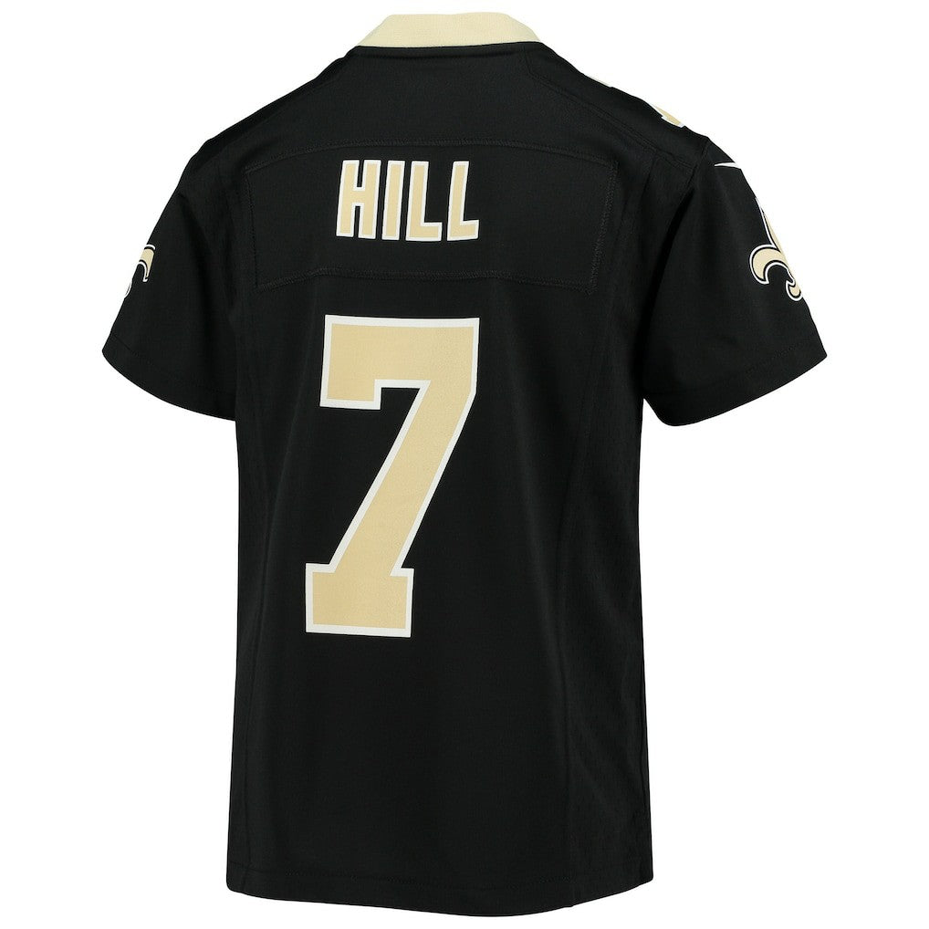 Taysom Hill New Orleans Saints Youth Game Jersey Black | Nike for Sale