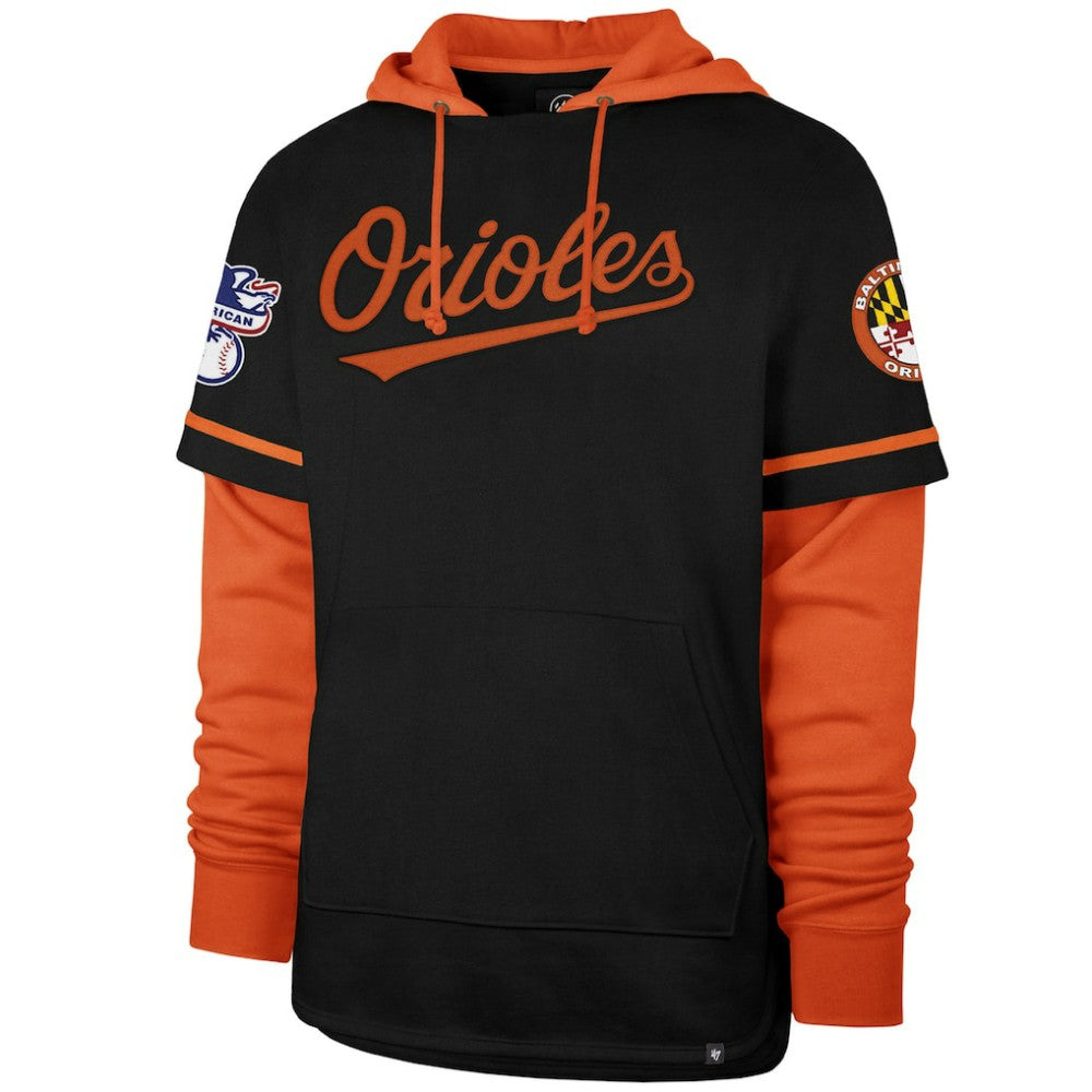 Baltimore Orioles '47 Trifecta Shortstop Pullover Hoodie - MLB