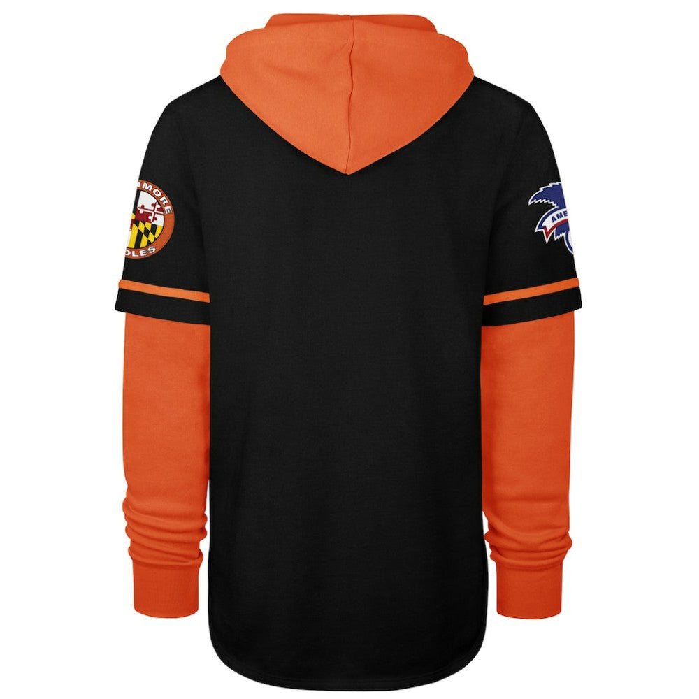 Baltimore Orioles '47 Trifecta Shortstop Pullover Hoodie - MLB