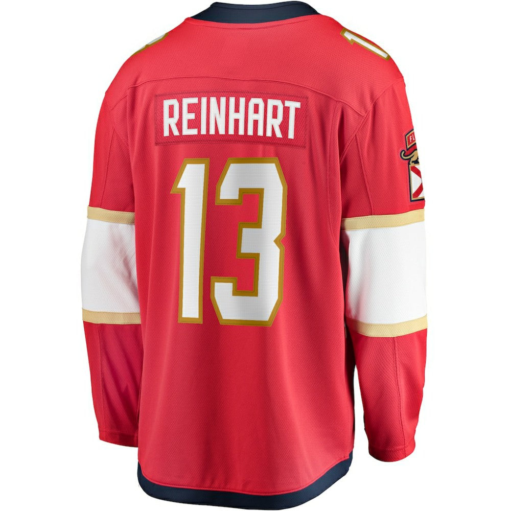 Sam Reinhart Florida Panthers Fanatics Breakaway Player Jersey - Red - NHL