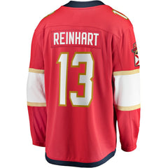 Sam Reinhart Florida Panthers Fanatics Breakaway Player Jersey - Red - NHL
