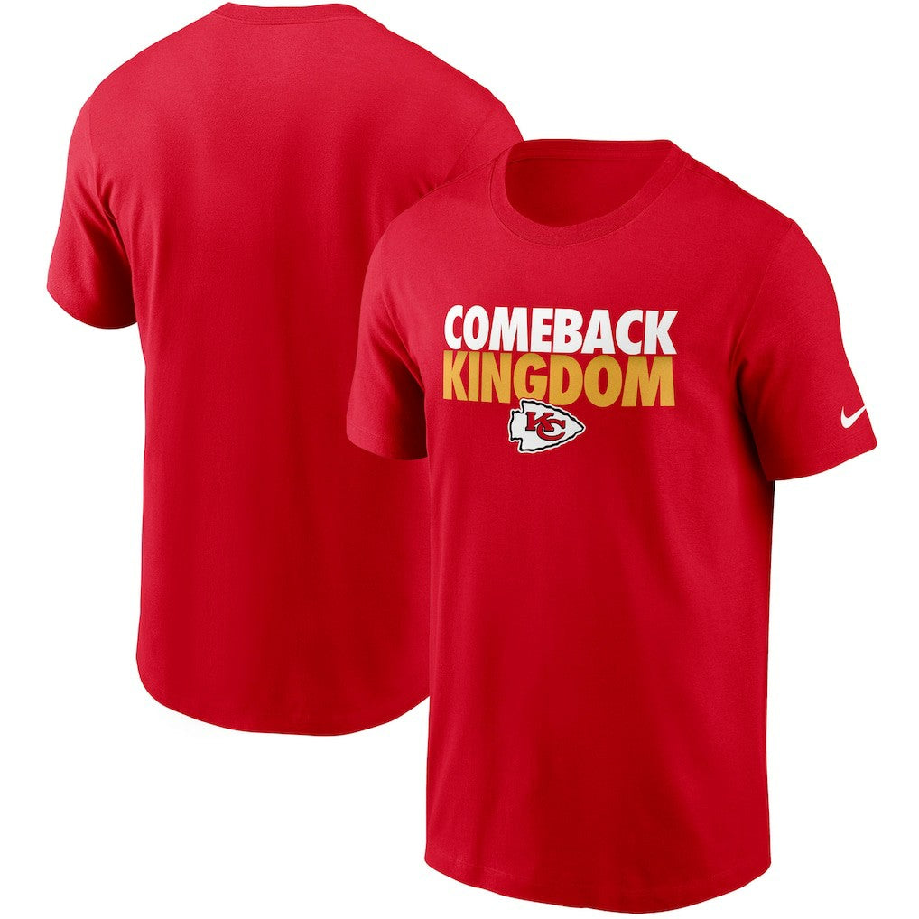 Kansas City Chiefs Hometown Collection Comeback T-Shirt Red | Nike for Sale