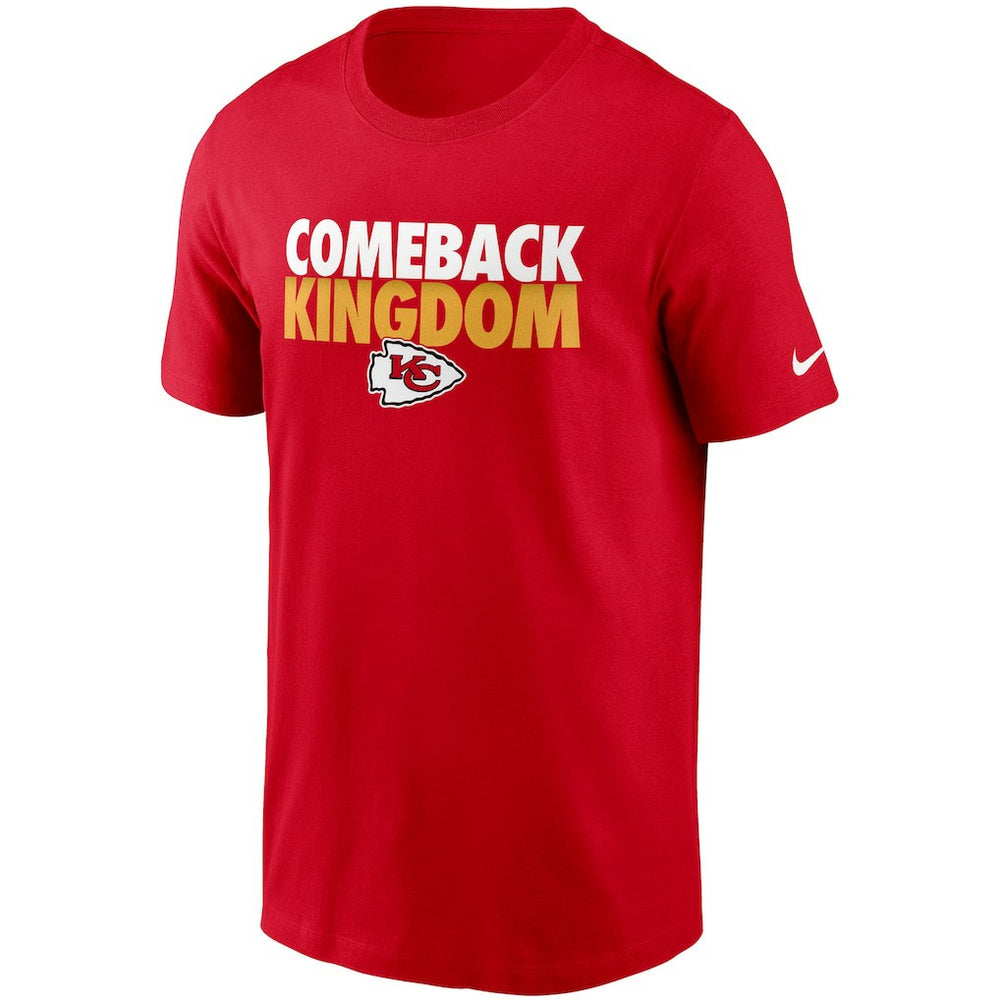 Kansas City Chiefs Hometown Collection Comeback T-Shirt Red | Nike for Sale
