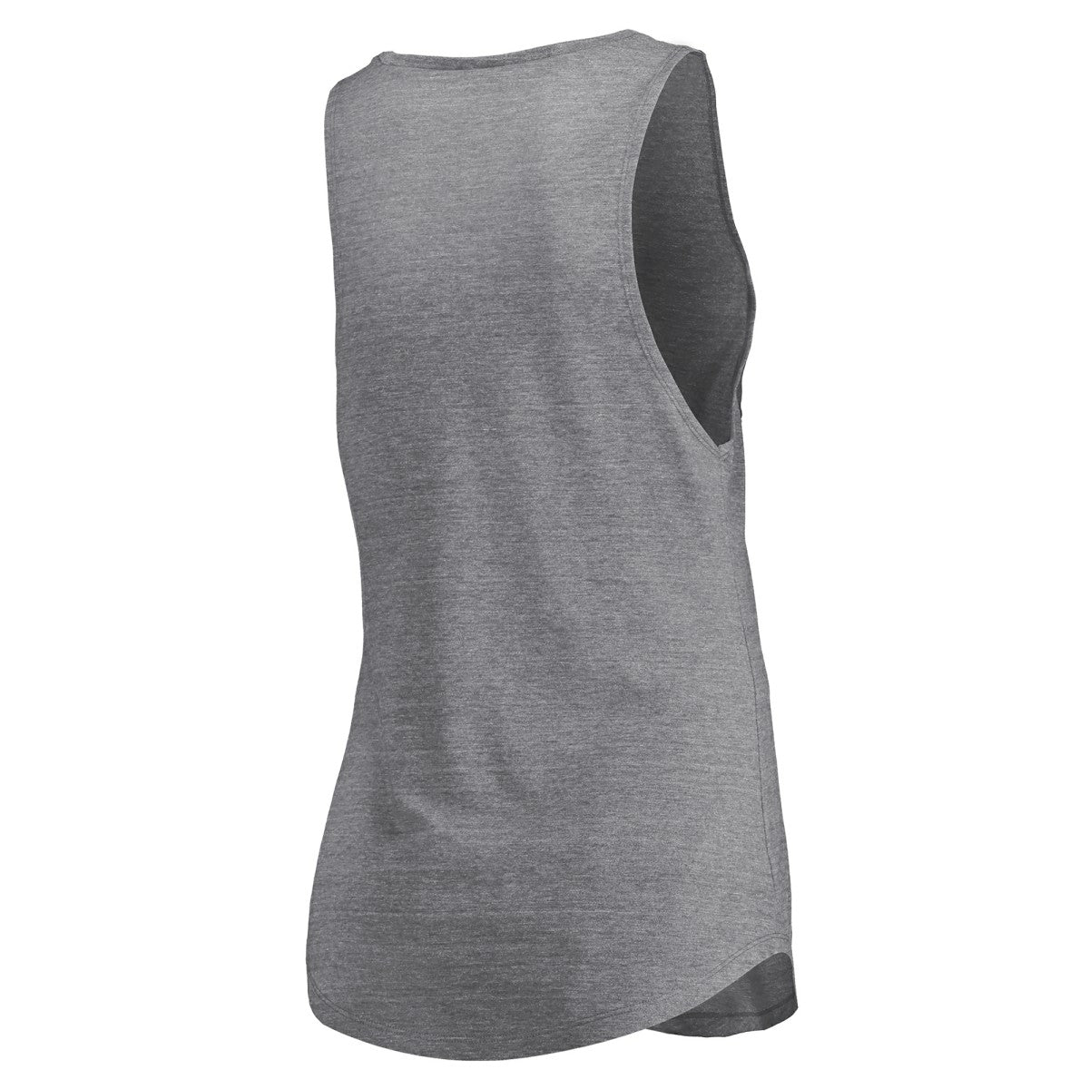 Miami Heat Women's Quality Time Open Scoop Neck Tri-Blend Tank Top Heathered Gray - NBA