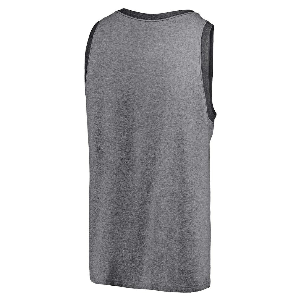 Cleveland Browns Famous Tri-Blend Tank Top Heathered Gray/Heathered Charcoal | Fanatics